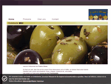 Tablet Screenshot of franks-oliven.at